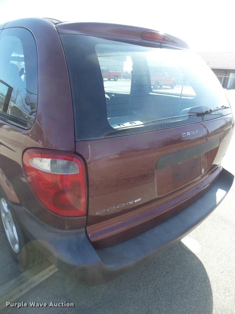 image for item DA7707 2002 Dodge Caravan van