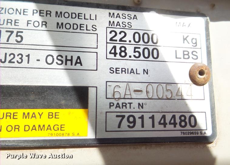 image for item DA7728 1996 Fiat-Allis FD175 dozer