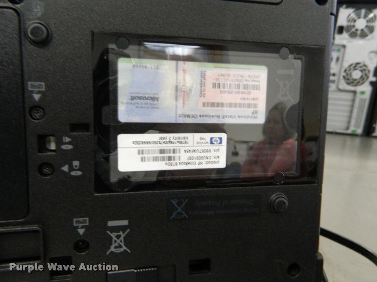 image for item DA9671 (3) HP Elitebook 8730W laptop computers