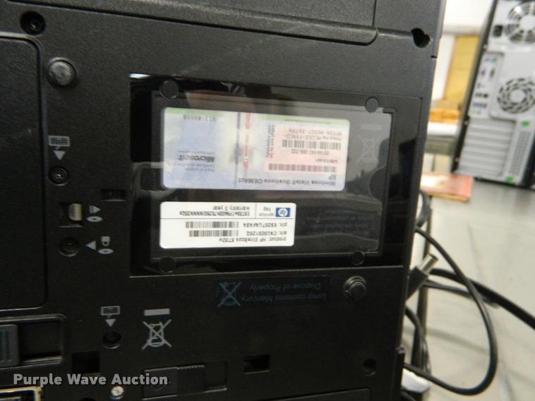 image for item DA9671 (3) HP Elitebook 8730W laptop computers