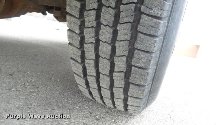 image for item DB0704 1997 Ford F250 Super Duty XL Crew Cab utility bed pickup truck