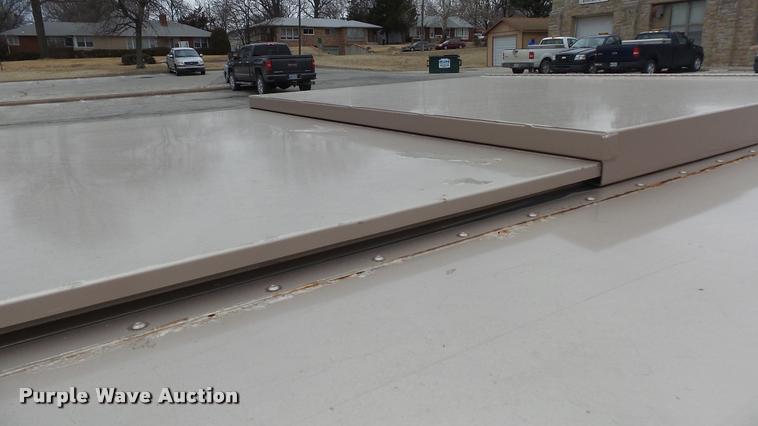 image for item DB0704 1997 Ford F250 Super Duty XL Crew Cab utility bed pickup truck