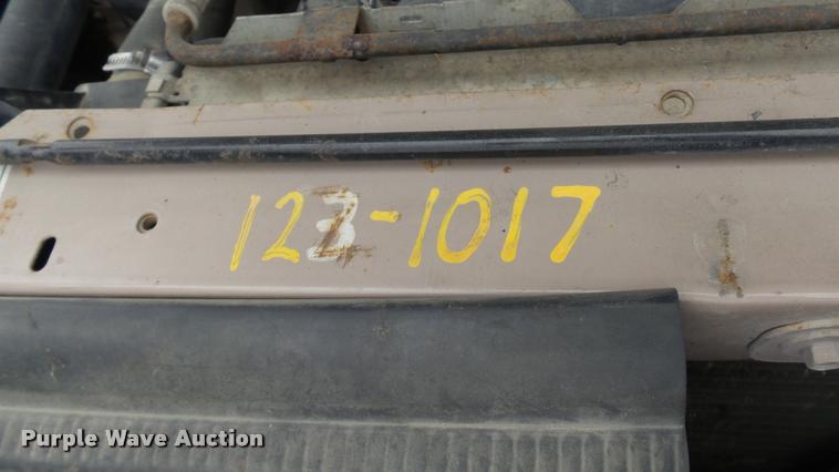 image for item DB0704 1997 Ford F250 Super Duty XL Crew Cab utility bed pickup truck