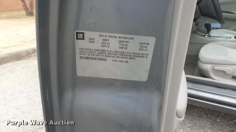 image for item DB0715 2008 Chevrolet Impala LS
