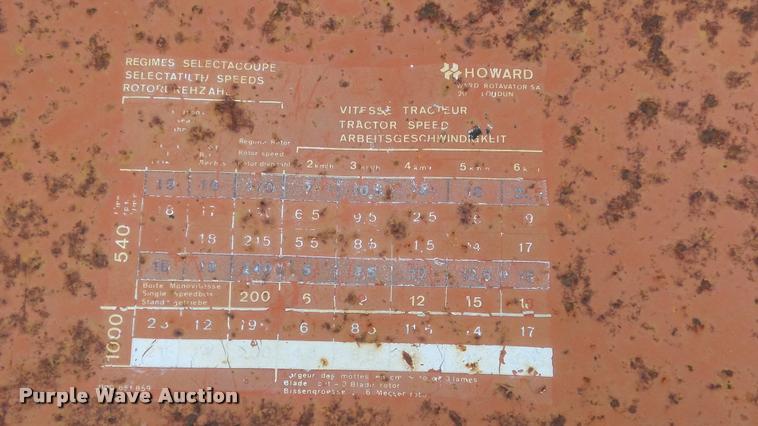 image for item DB0722 1983 Howard HR-30 rotovator