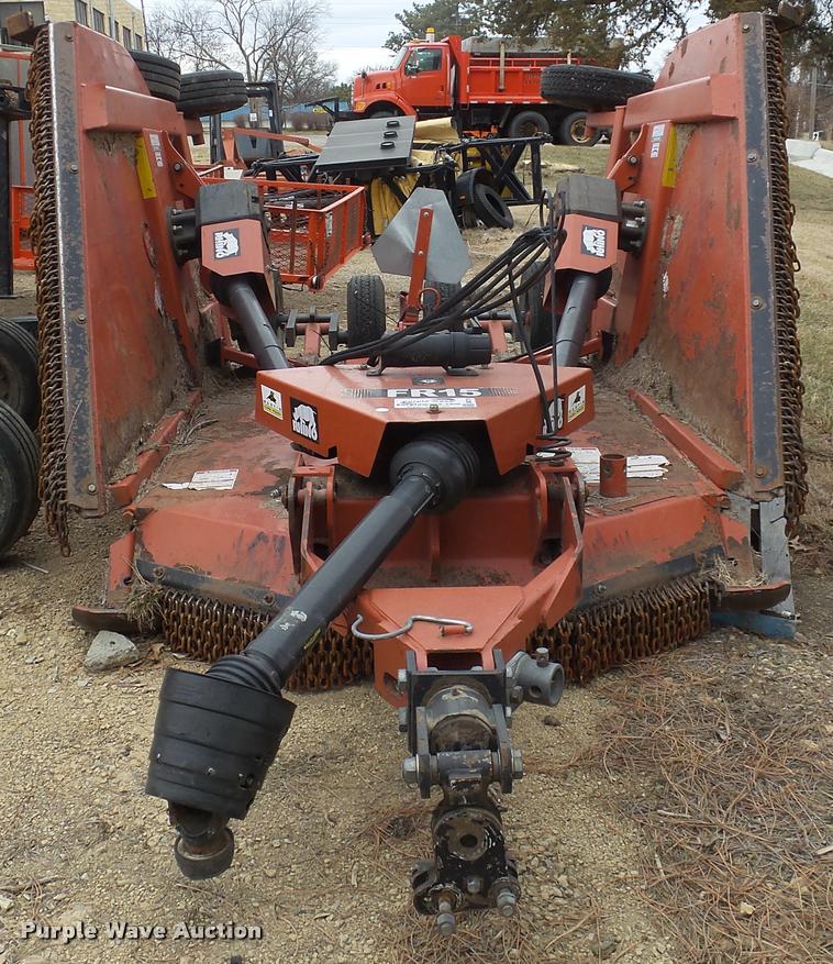 image for item DB0725 2009 Rhino FR15 batwing rotary mower