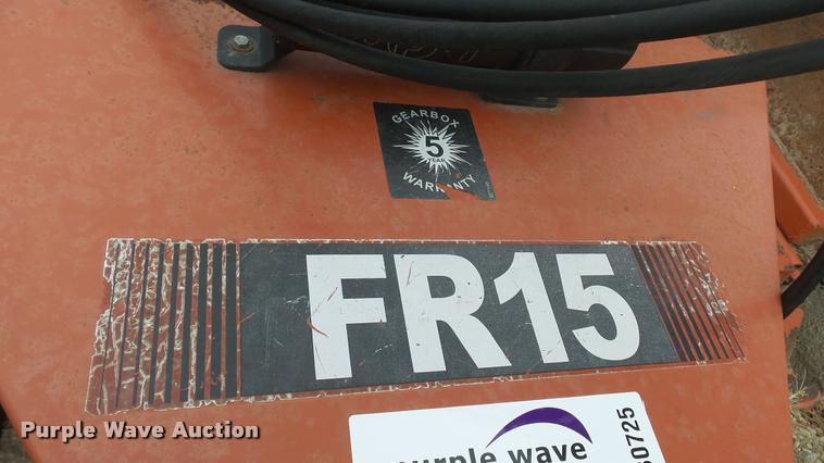 image for item DB0725 2009 Rhino FR15 batwing rotary mower