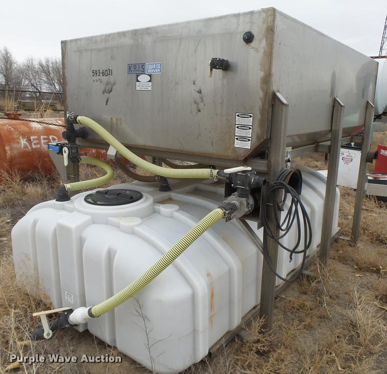 image for item DB1911 2002 Kois Systems BRN2650SS salt brine mixer