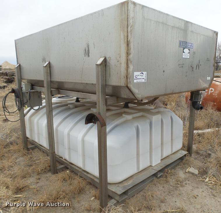 image for item DB1911 2002 Kois Systems BRN2650SS salt brine mixer