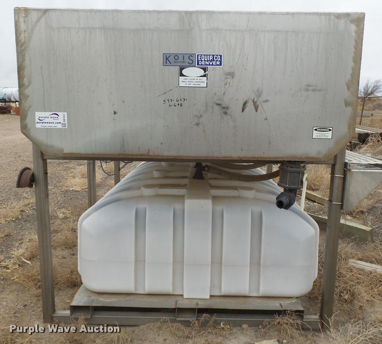 image for item DB1911 2002 Kois Systems BRN2650SS salt brine mixer