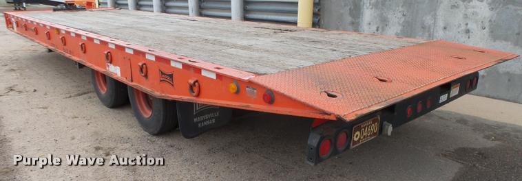 image for item DB1916 1998 Landoll 345B tilt deck equipment trailer