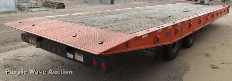 image for item DB1916 1998 Landoll 345B tilt deck equipment trailer