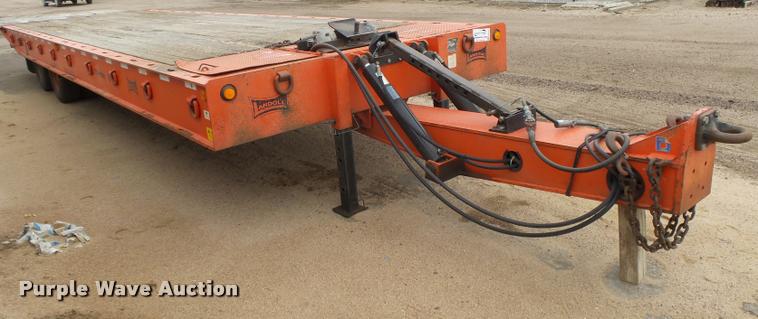 image for item DB1916 1998 Landoll 345B tilt deck equipment trailer