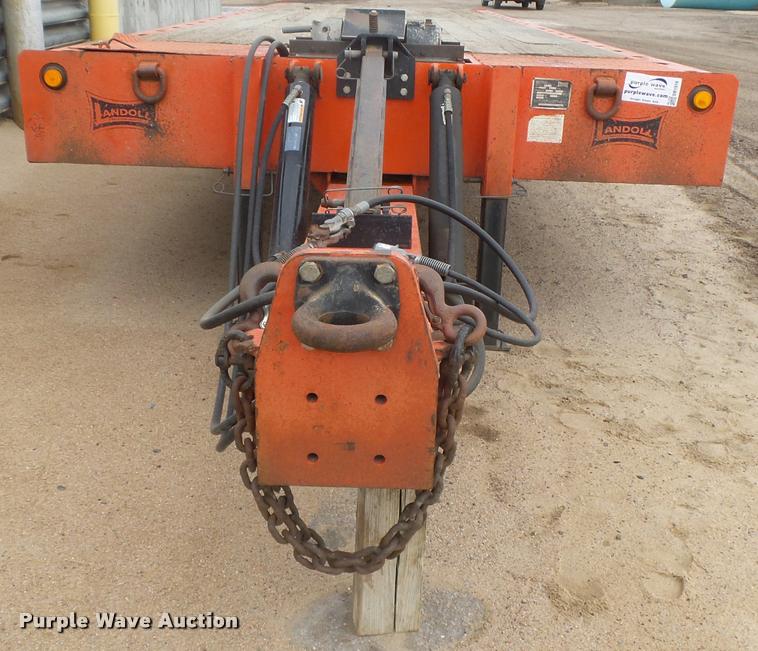 image for item DB1916 1998 Landoll 345B tilt deck equipment trailer