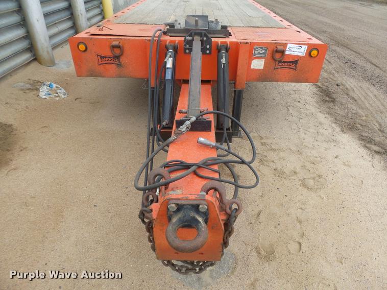 image for item DB1916 1998 Landoll 345B tilt deck equipment trailer