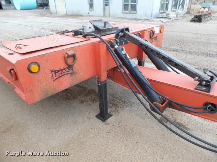 image for item DB1916 1998 Landoll 345B tilt deck equipment trailer