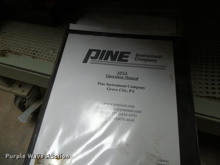 image for item DI9649 1996 Pine AFGC125X gyratory compactor tester