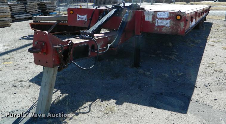image for item K2736 2004 Landoll 345C tilt deck equipment trailer
