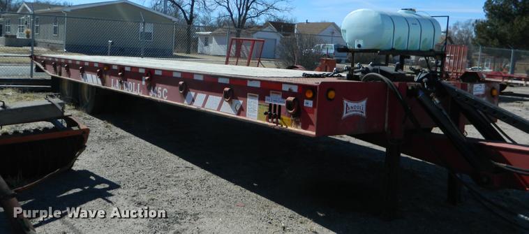 image for item K2736 2004 Landoll 345C tilt deck equipment trailer