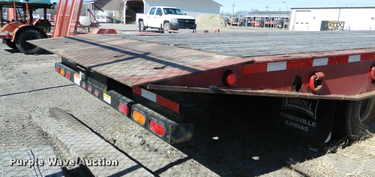 image for item K2736 2004 Landoll 345C tilt deck equipment trailer