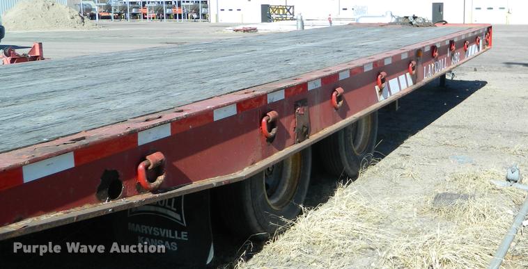 image for item K2736 2004 Landoll 345C tilt deck equipment trailer