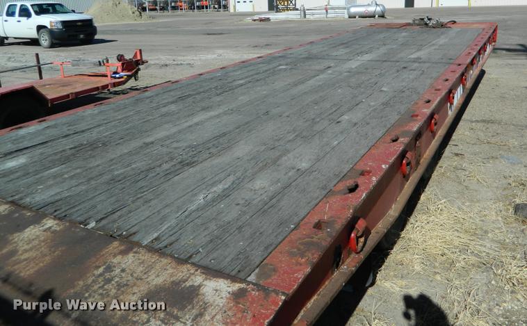 image for item K2736 2004 Landoll 345C tilt deck equipment trailer