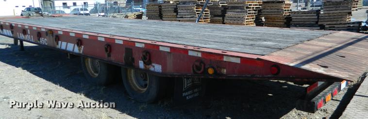 image for item K2736 2004 Landoll 345C tilt deck equipment trailer