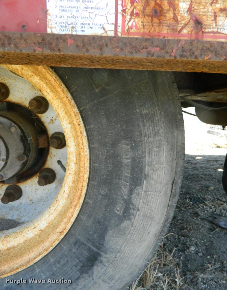 image for item K2736 2004 Landoll 345C tilt deck equipment trailer