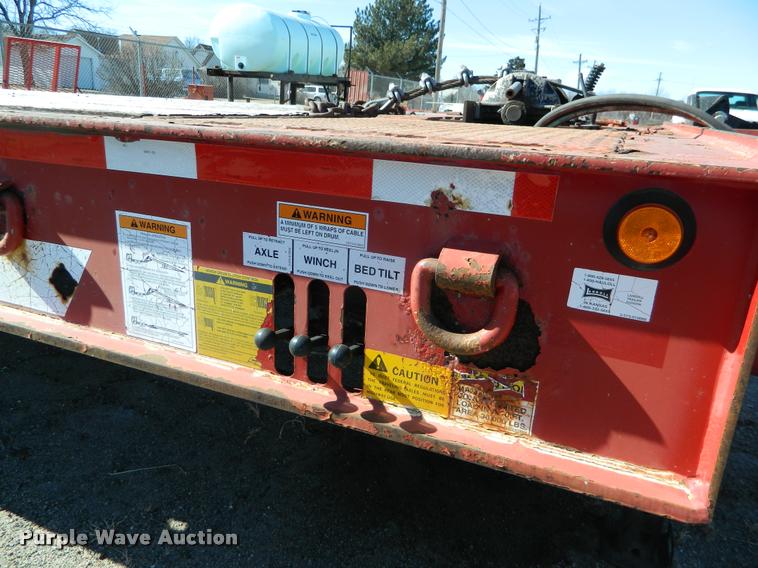 image for item K2736 2004 Landoll 345C tilt deck equipment trailer