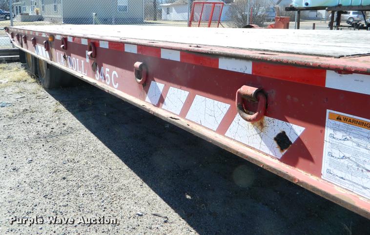 image for item K2736 2004 Landoll 345C tilt deck equipment trailer