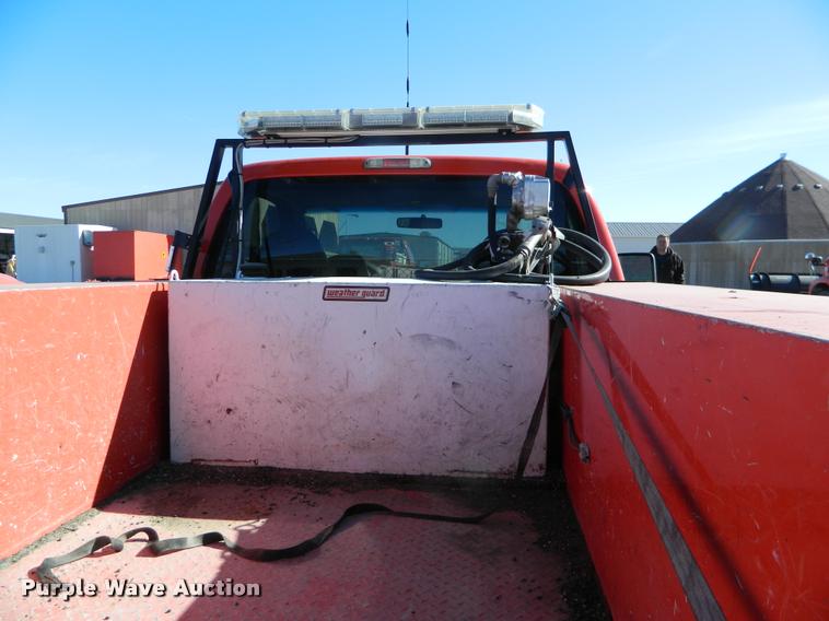 image for item K2743 2008 Ford F250 Super Duty utility bed pickup truck