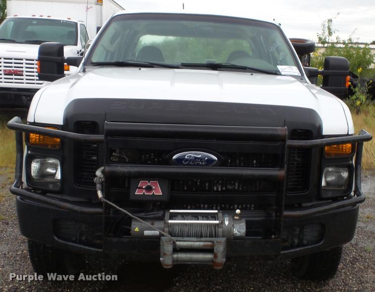 image for item K3681 2008 Ford F250 Super Duty XL Crew Cab utility truck
