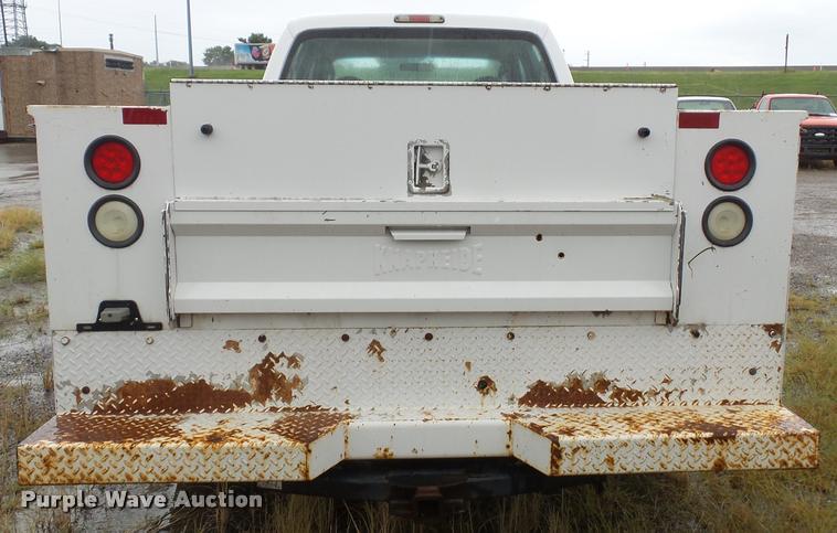 image for item K3681 2008 Ford F250 Super Duty XL Crew Cab utility truck