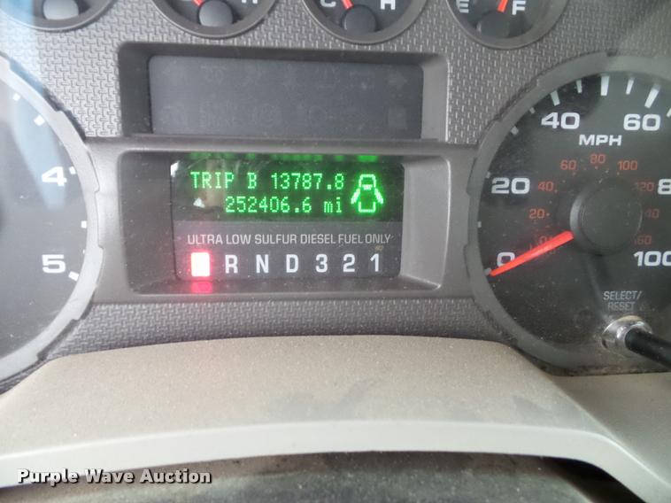 image for item K3681 2008 Ford F250 Super Duty XL Crew Cab utility truck