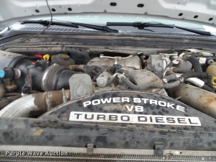 image for item K3681 2008 Ford F250 Super Duty XL Crew Cab utility truck