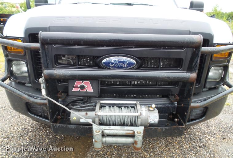 image for item K3681 2008 Ford F250 Super Duty XL Crew Cab utility truck