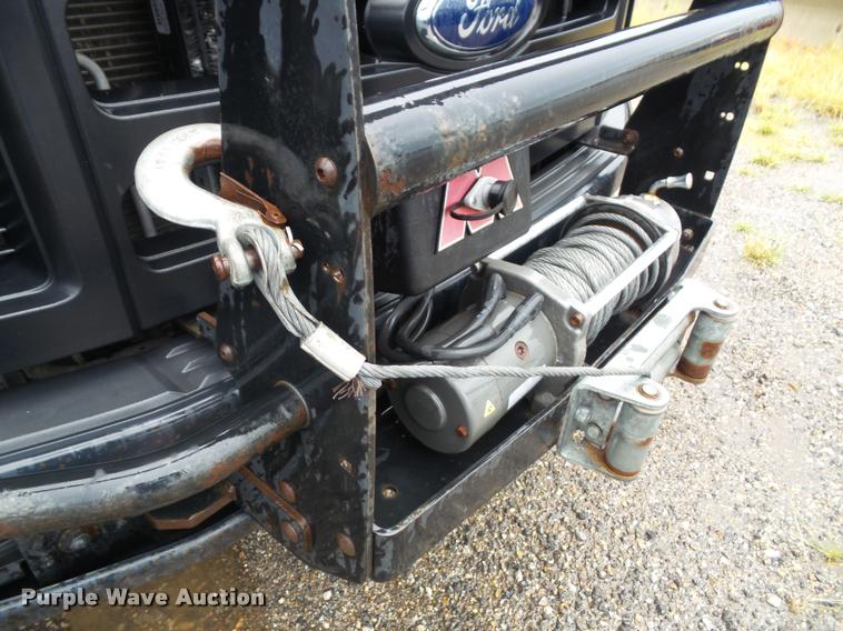 image for item K3681 2008 Ford F250 Super Duty XL Crew Cab utility truck