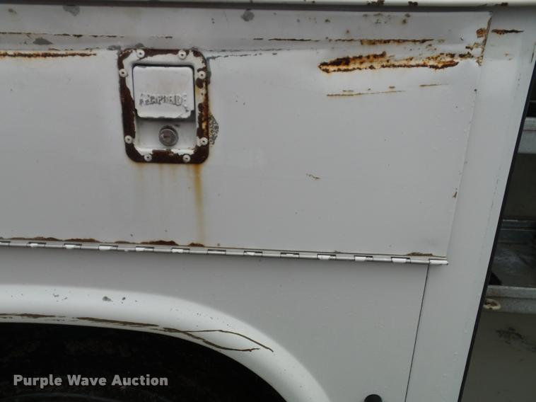 image for item K3681 2008 Ford F250 Super Duty XL Crew Cab utility truck