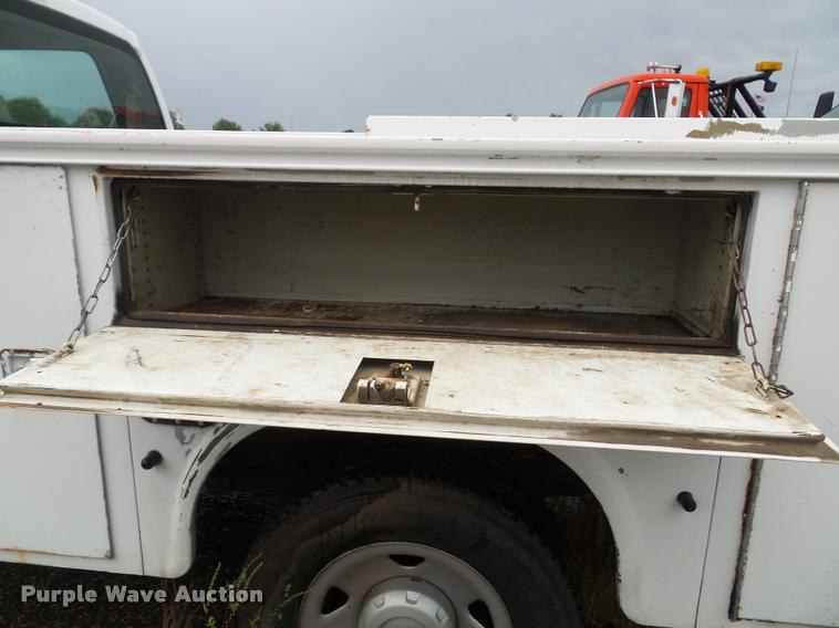 image for item K3681 2008 Ford F250 Super Duty XL Crew Cab utility truck