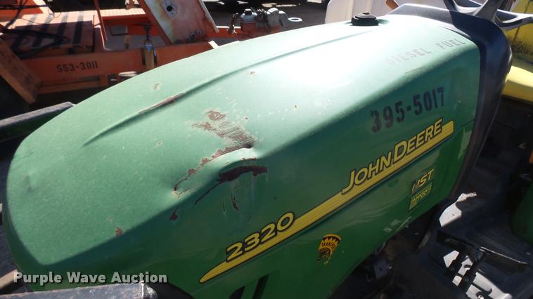 image for item L3964 2006 John Deere 2320 MFWD tractor