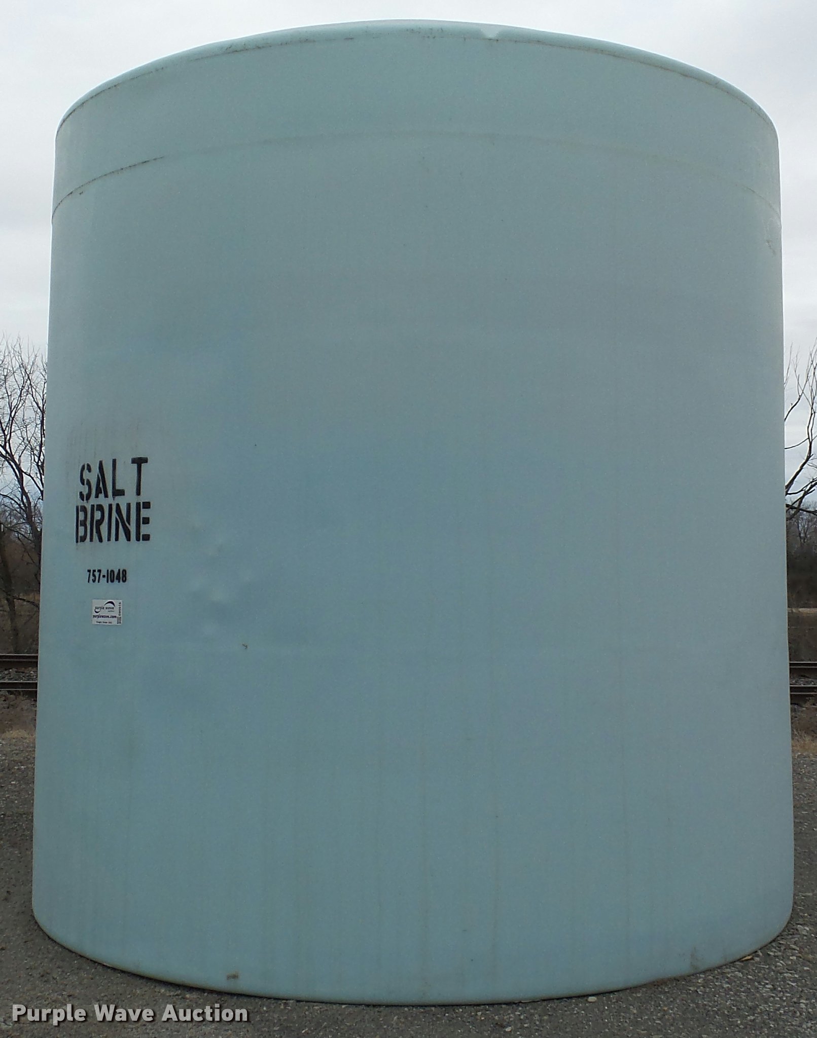 1998 Park Plastic salt brine tank in Topeka, KS Item DB0516 sold