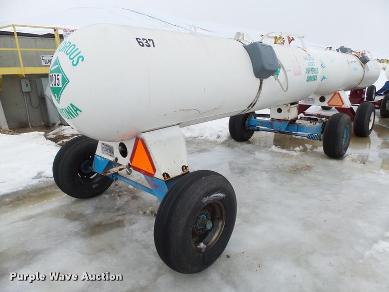 image for item AL9013 1985 Trinity steel anhydrous ammonia tank