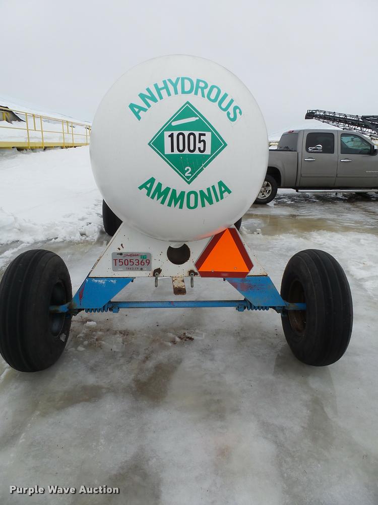 image for item AL9013 1985 Trinity steel anhydrous ammonia tank