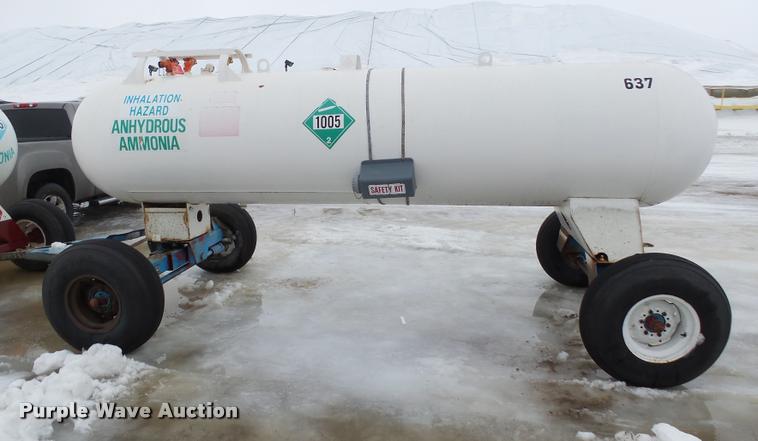 image for item AL9013 1985 Trinity steel anhydrous ammonia tank