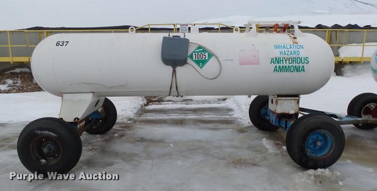 image for item AL9013 1985 Trinity steel anhydrous ammonia tank