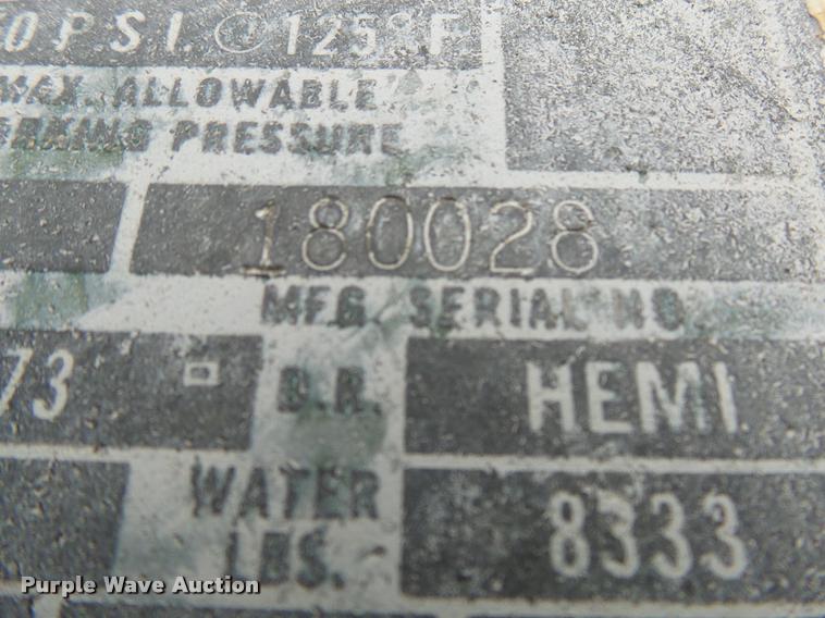 image for item AL9021 1981 Trinity steel anhydrous ammonia tank