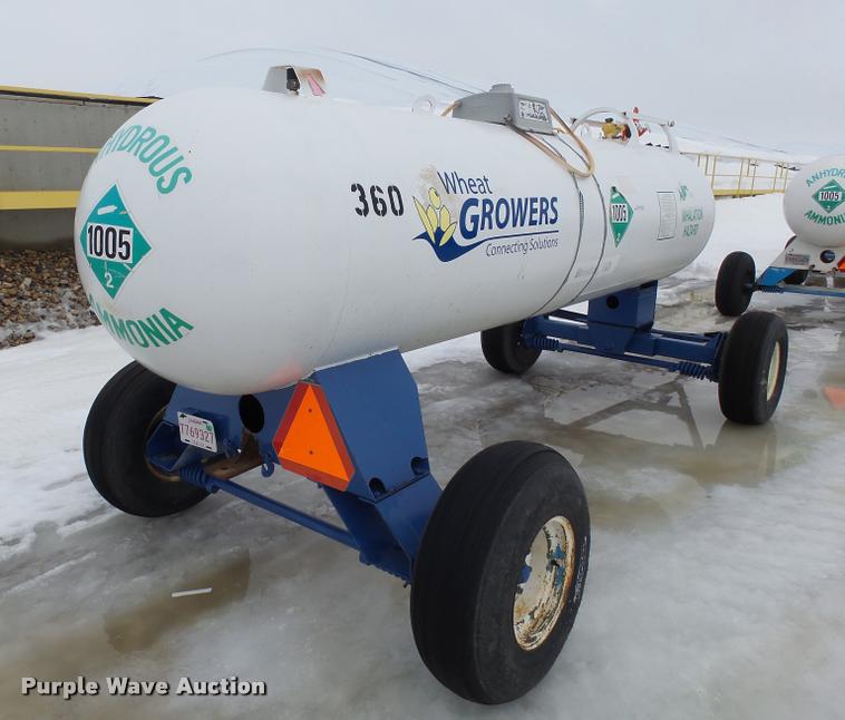image for item AL9023 Trinity steel anhydrous ammonia tank