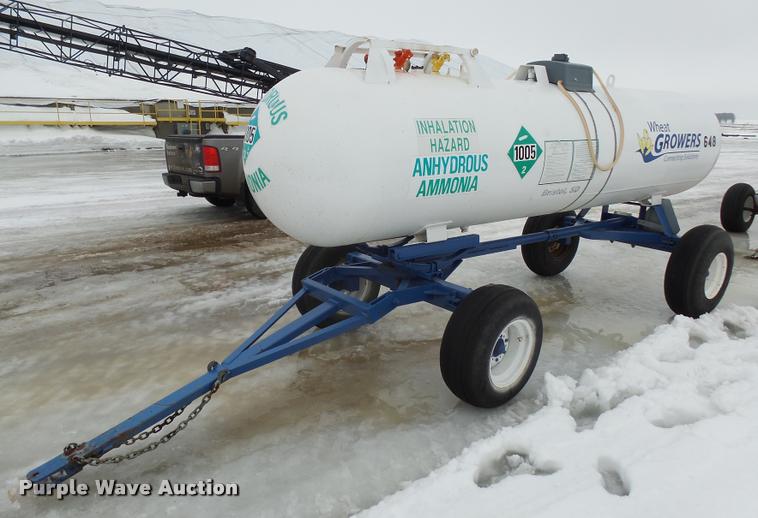 image for item AL9028 1992 Trinity steel anhydrous ammonia tank
