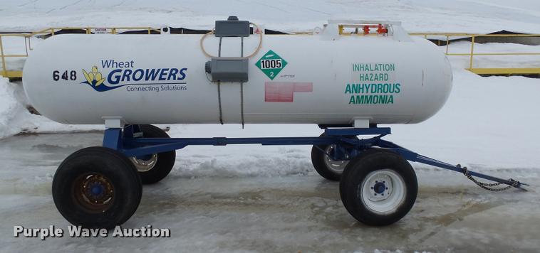 image for item AL9028 1992 Trinity steel anhydrous ammonia tank