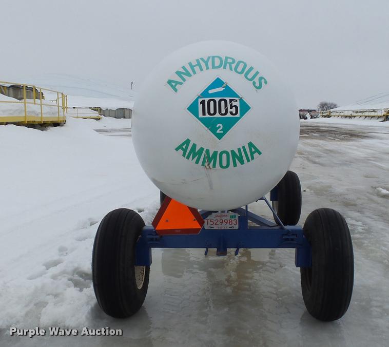 image for item AL9028 1992 Trinity steel anhydrous ammonia tank